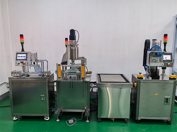 眉筆半自動充填機&脫模機&脫模劑噴涂機